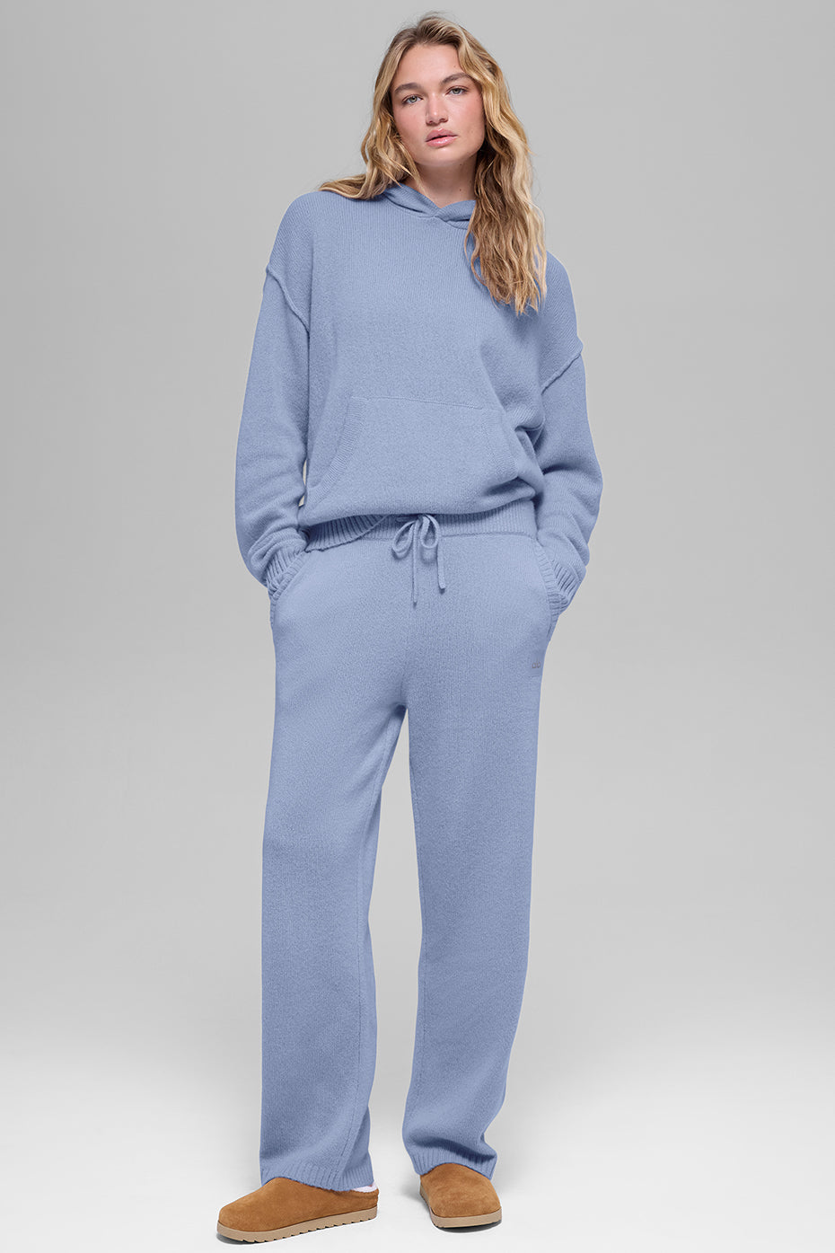 Wool Cashmere New Class Hoodie - Winter Frost