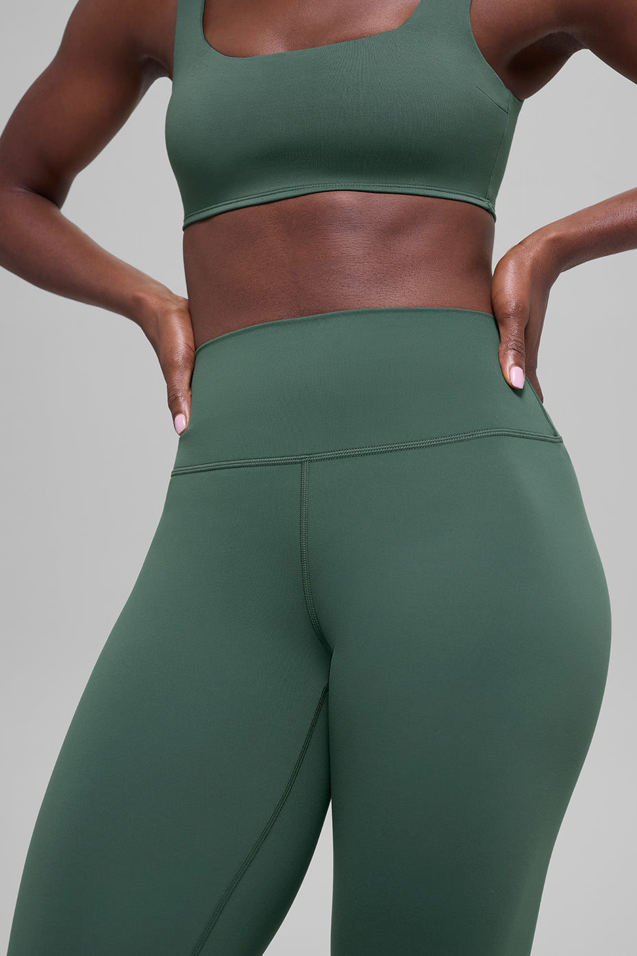 ALO Softsculpt High-Waist Legging - Clover Green
