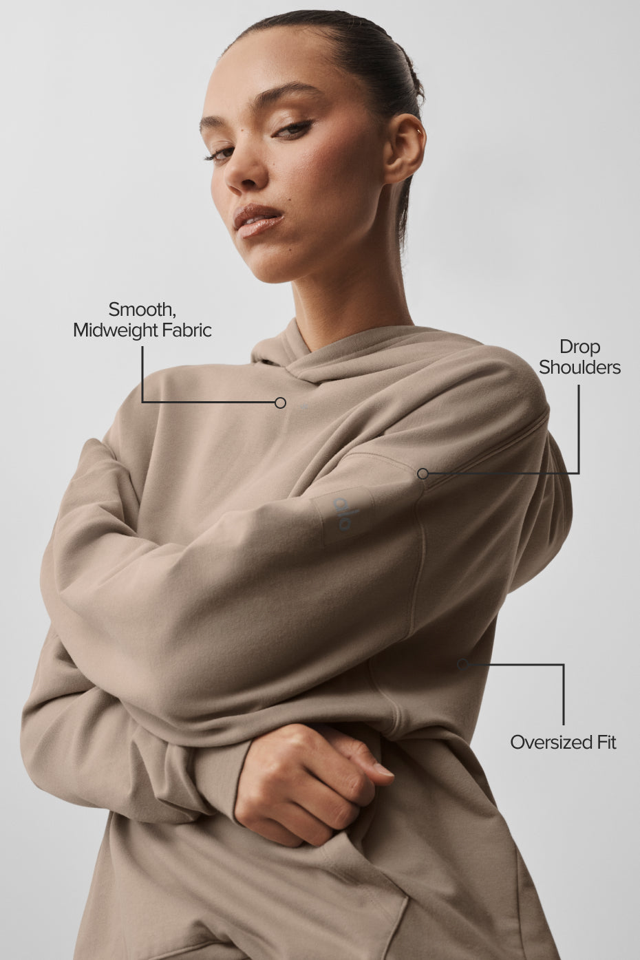 Double Take Hoodie - Gravel