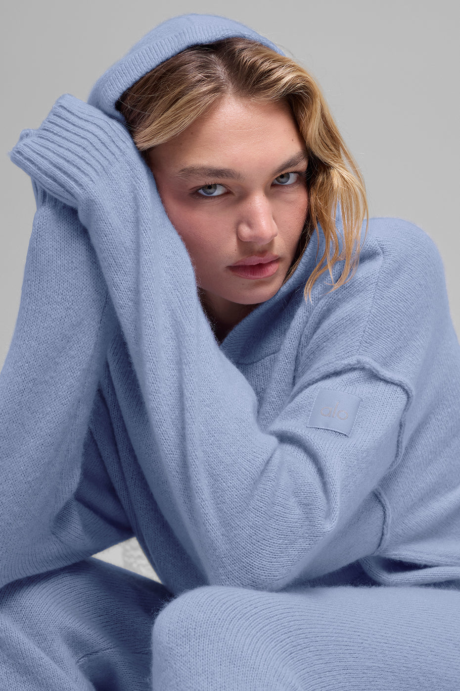 Wool Cashmere New Class Hoodie - Winter Frost