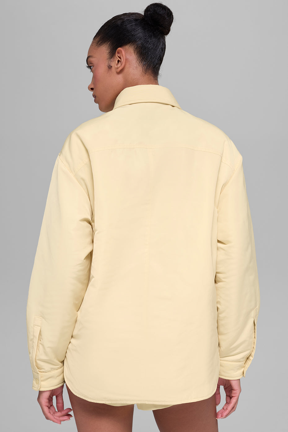 Socialite Shacket - Candlelight Yellow