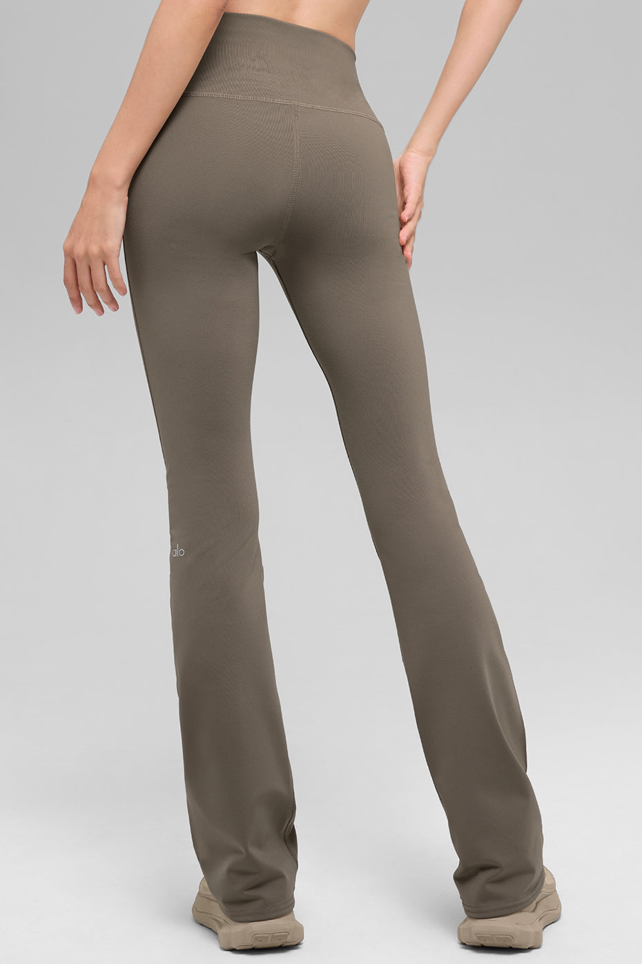 Airbrush High-Waist Bootcut Legging - Light Cocoa