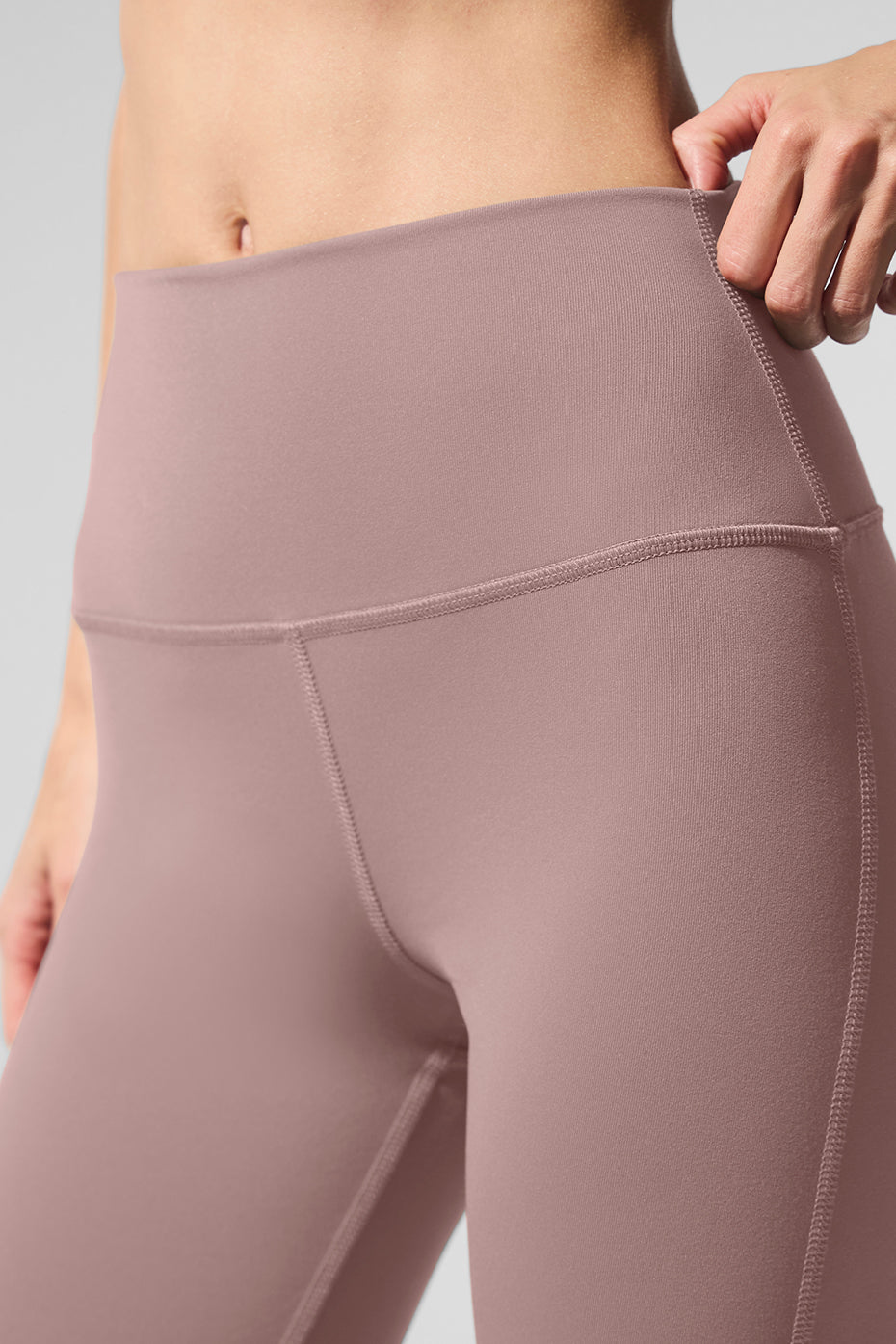 Airbrush High-Waist 7/8 Bootcut Legging - Taupe