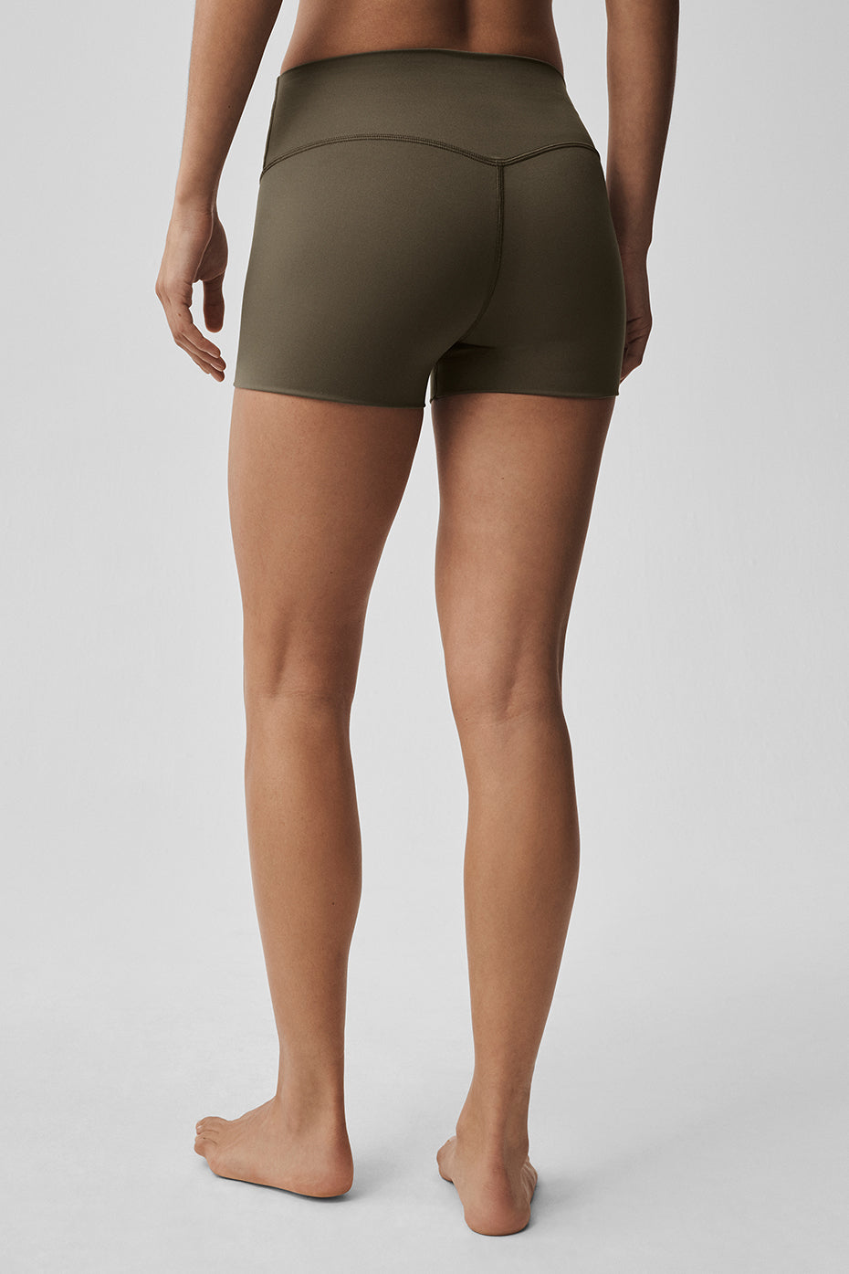 3 ALO Softsculpt High-Waist Precision Short - Olive Tree